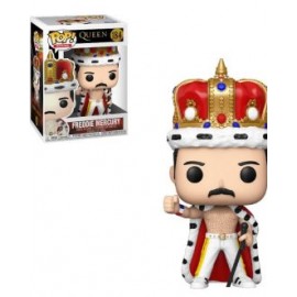Funko Pop! Queen: Freddie Mercury con Corona de Rey no. 184